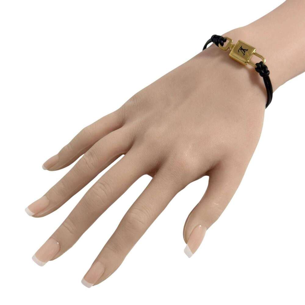 LOUIS VUITTON Black Charm Bracelet - Picture 9 of 10